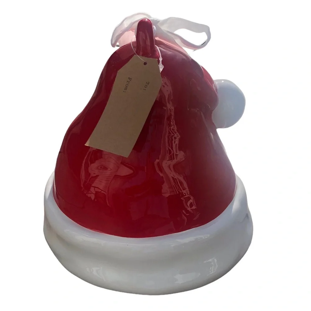 New Rae Dunn Santa’s workshop bird house